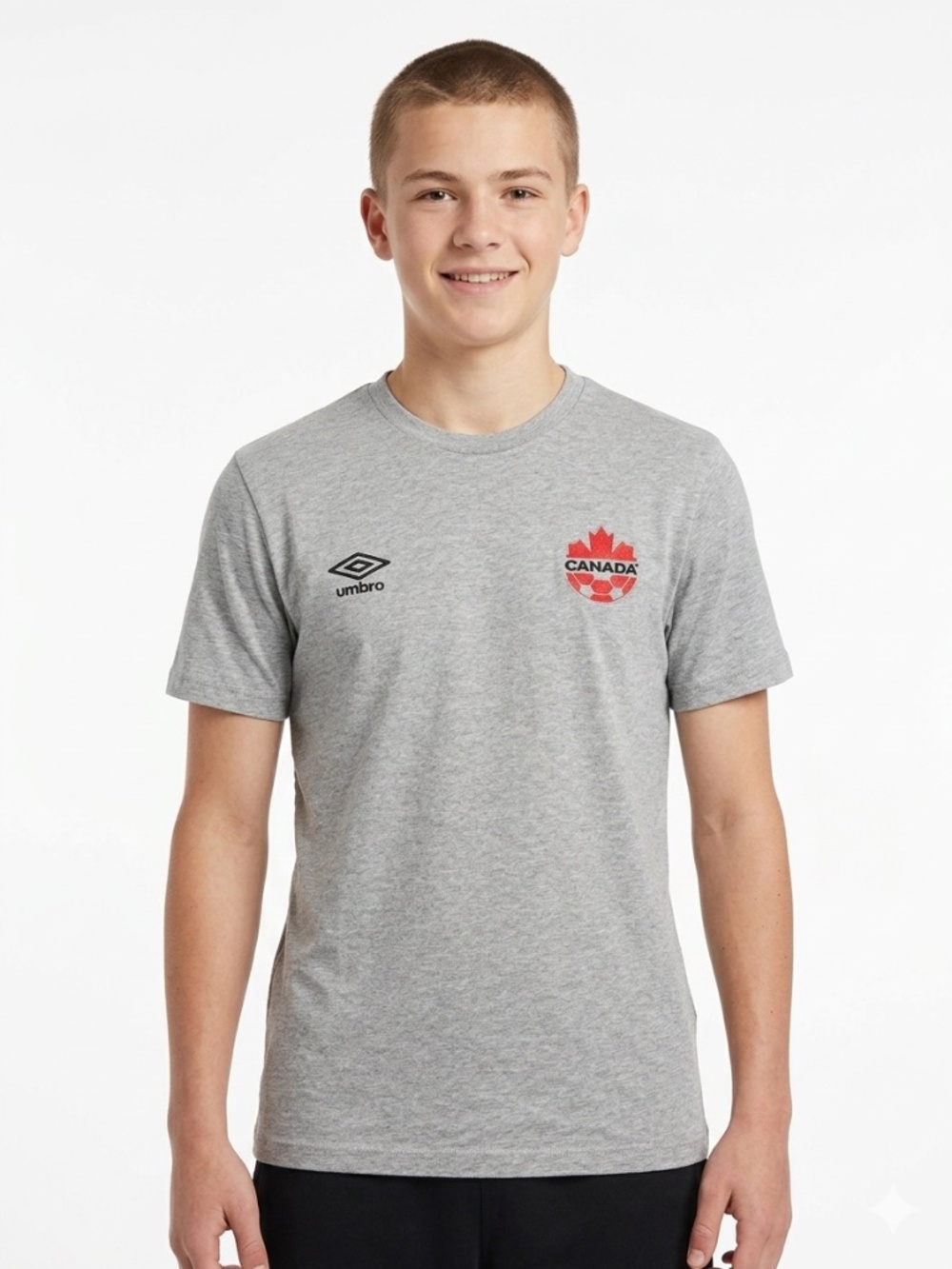 Umbro Sporty Canada Soccer Tee T-Shirt Short Sleeves Unisex Adult Men Small